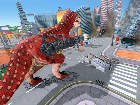 Изображение игры: Wild Dinosaur Battle Survival