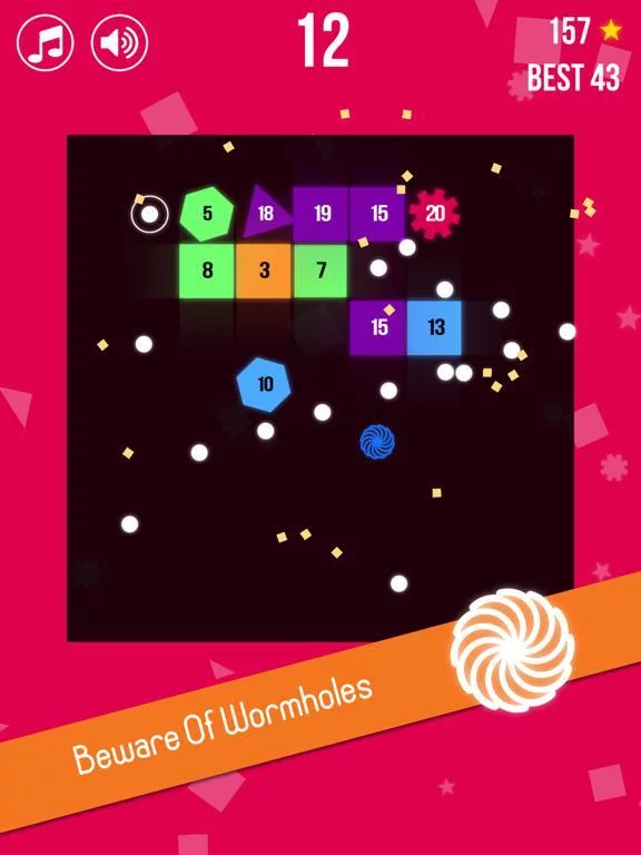 Изображение игры: Infinite Super Brick Breaker