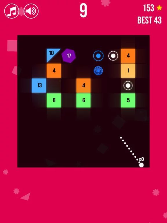 Изображение игры: Infinite Super Brick Breaker