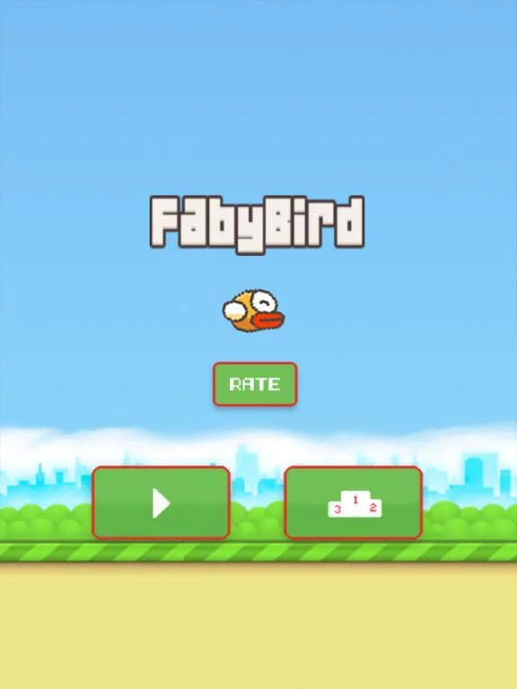 Изображение игры: Faby Bird: The Flappy Adventure