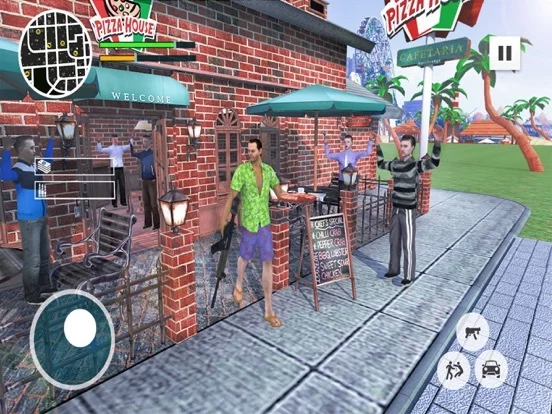 Изображение игры: Gangster City Miami Crime Auto