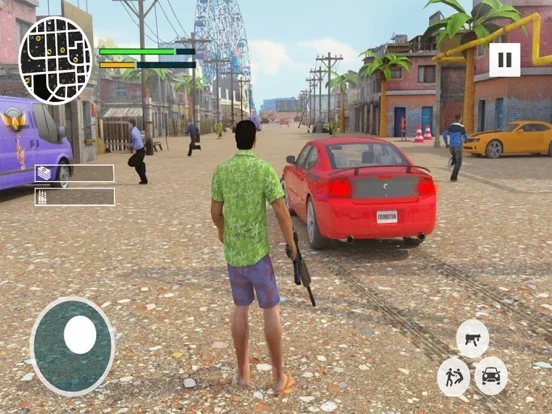 Изображение игры: Gangster City Miami Crime Auto