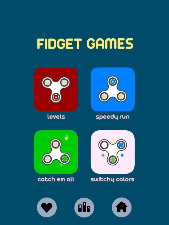 Изображение игры: Fidget Games: The Figet Spinner Edition
