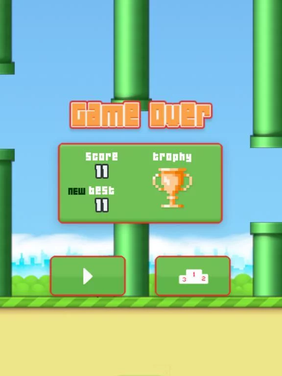Изображение игры: Faby Bird: The Flappy Adventure