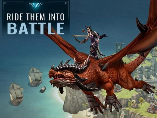 Изображение игры: War Dragons