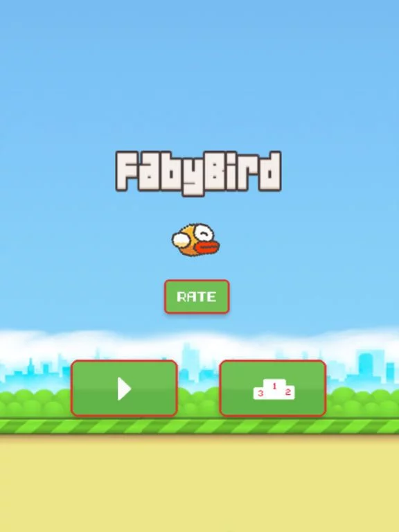 Изображение игры: Faby Bird: The Flappy Adventure