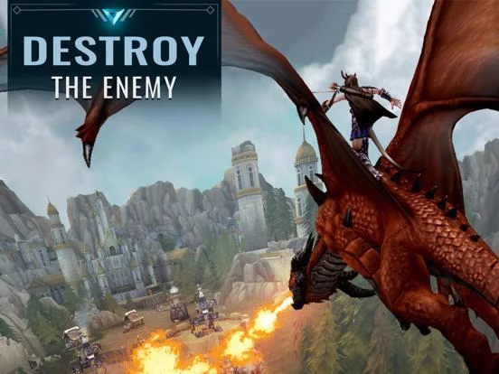 Изображение игры: War Dragons