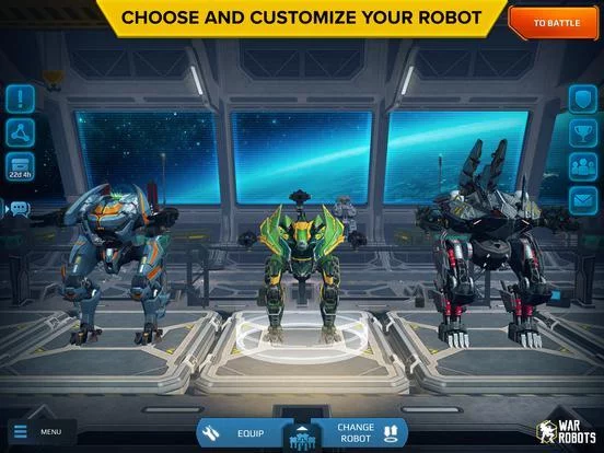 Изображение игры: War Robots Multiplayer Battles