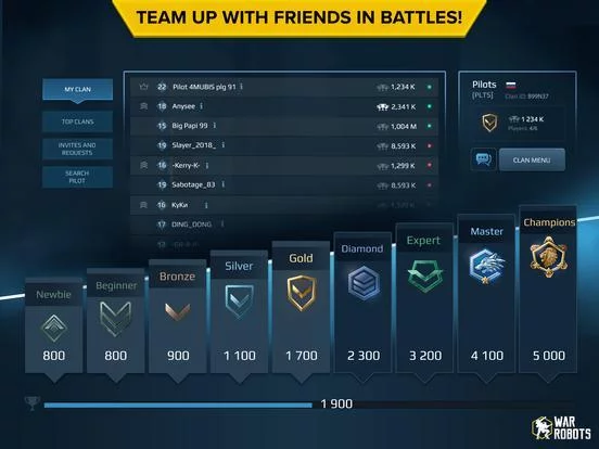 Изображение игры: War Robots Multiplayer Battles