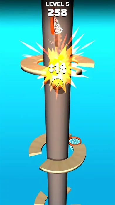 Изображение игры: Tower Hoops