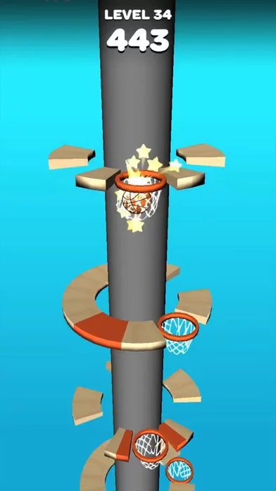 Изображение игры: Tower Hoops