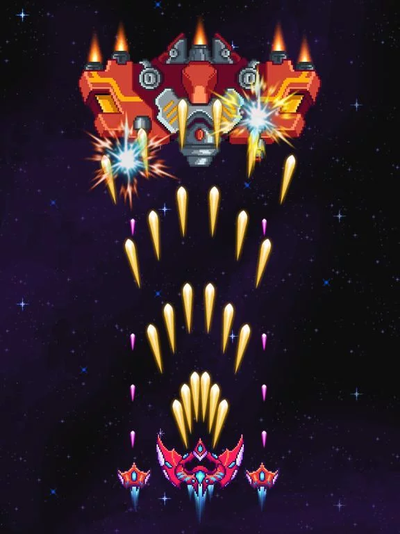 Изображение игры: Alien War Spaceship Shooter