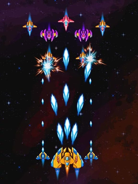 Изображение игры: Alien War Spaceship Shooter