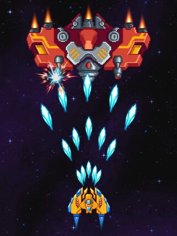 Изображение игры: Alien War Spaceship Shooter