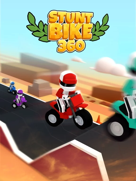 Изображение игры: Stunt Bike 360