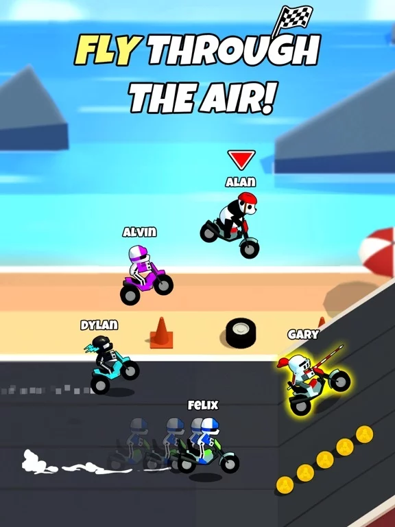 Изображение игры: Stunt Bike 360