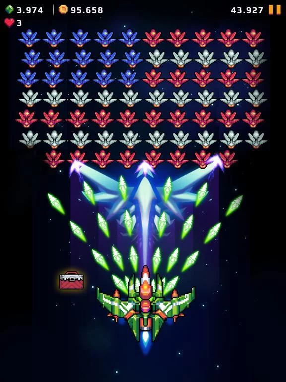 Изображение игры: Galaxy Force - Falcon Squad