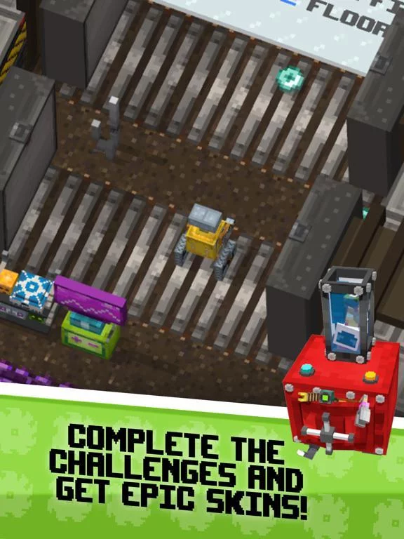 Изображение игры: Crossy Robot - Combine Skins