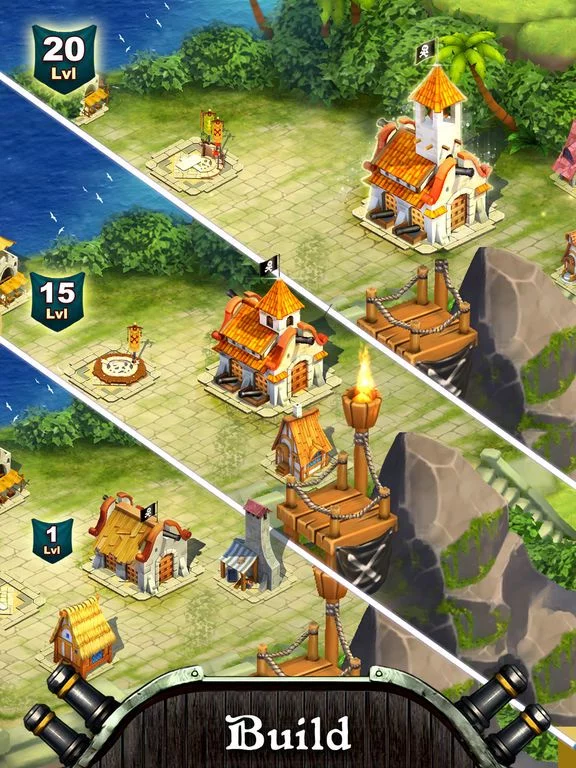 Изображение игры: Pirate Sails: Tempest War
