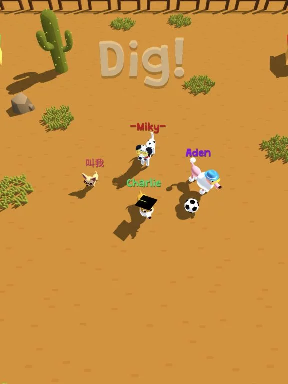 Изображение игры: Dig Dog!
