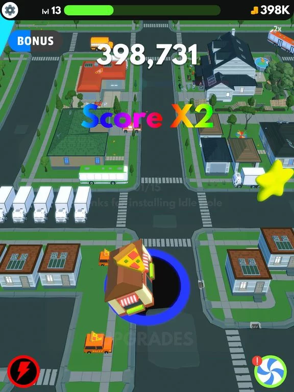 Изображение игры: Idle Hole