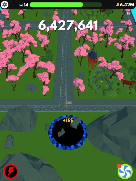 Изображение игры: Idle Hole
