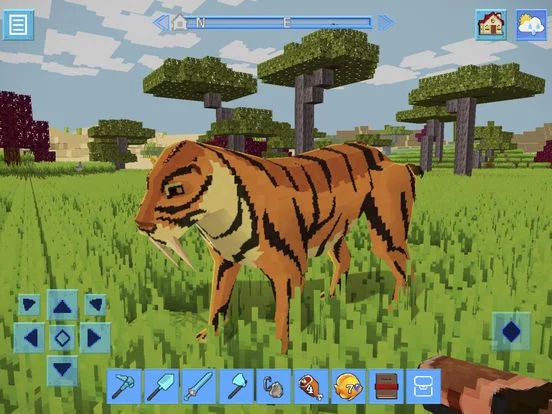 Изображение игры: PrimalСraft 3D: Block Building