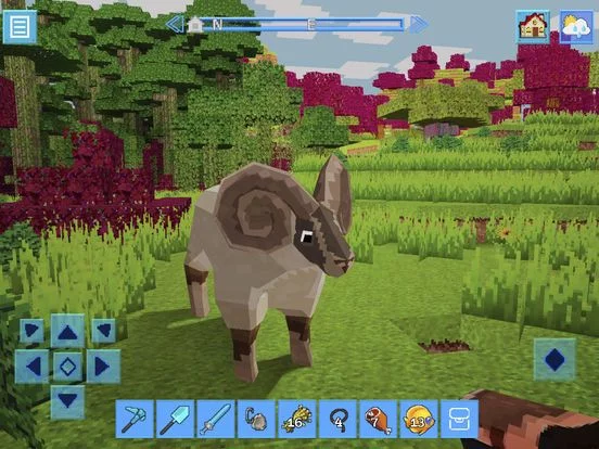 Изображение игры: PrimalСraft 3D: Block Building