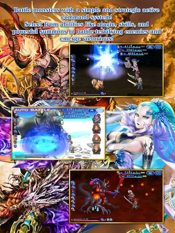 Изображение игры: FINAL FANTASY DIMENSIONS II