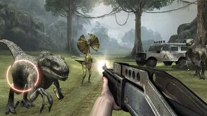Изображение игры: Dino VR Shooter
