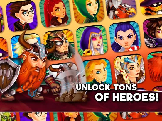 Изображение игры: Tap Dragons - Clicker Heroes RPG Game