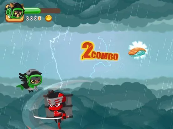 Изображение игры: Ninja Dash - Run and Jump game