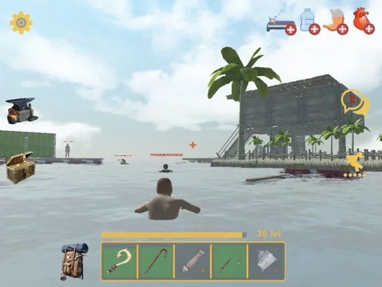 Изображение игры: Raft Survival Multiplayer
