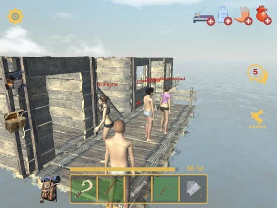 Изображение игры: Raft Survival Multiplayer