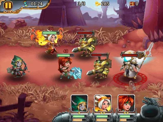 Изображение игры: Brave Soul Heroes: Idle Battle