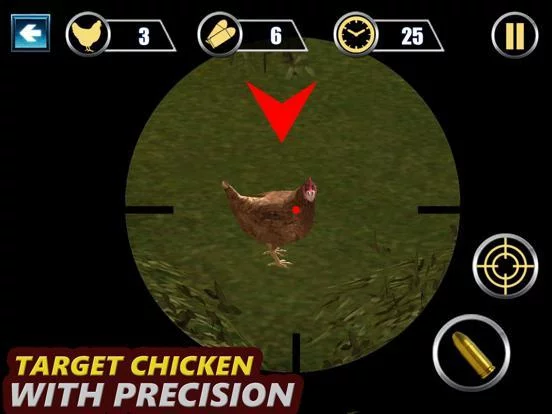 Изображение игры: Chicken Shoot Sniper