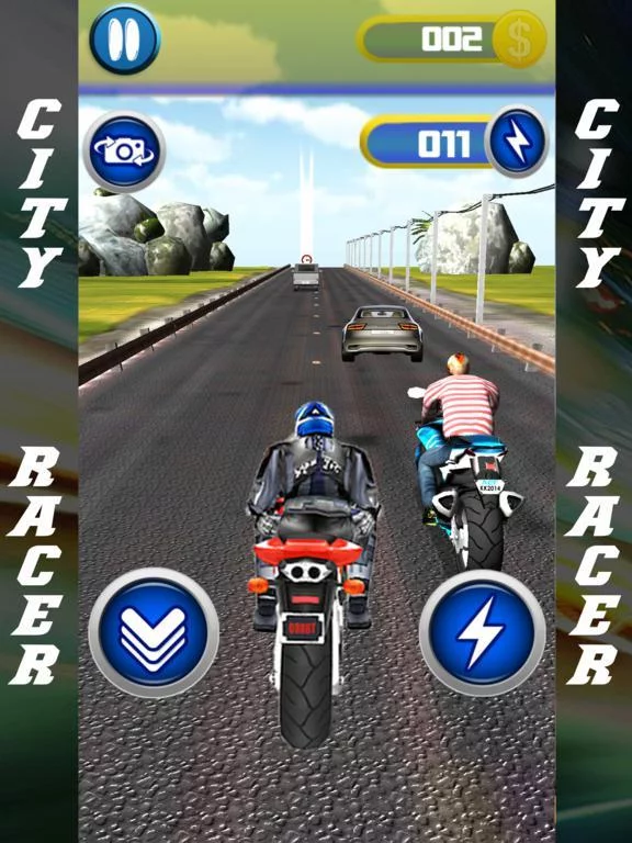 Изображение игры: Highway Rider City Motor Racing 3D