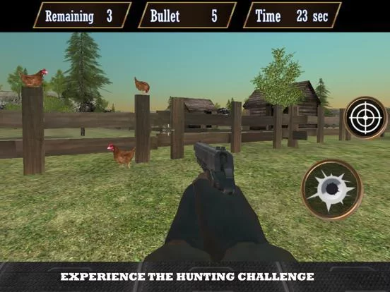 Изображение игры: Chicken Shoot: 3D Sniping Game