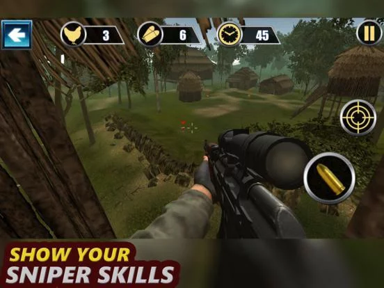 Изображение игры: Chicken Shoot Sniper