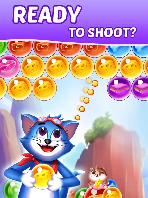 Изображение игры: Tomcat Pop: Bubble Shooter