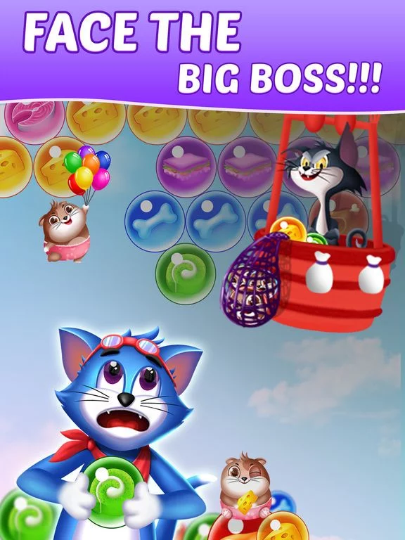 Изображение игры: Tomcat Pop: Bubble Shooter