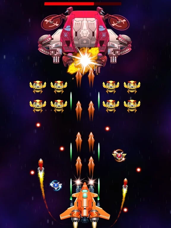 Изображение игры: Strike Galaxy Attack Fighters