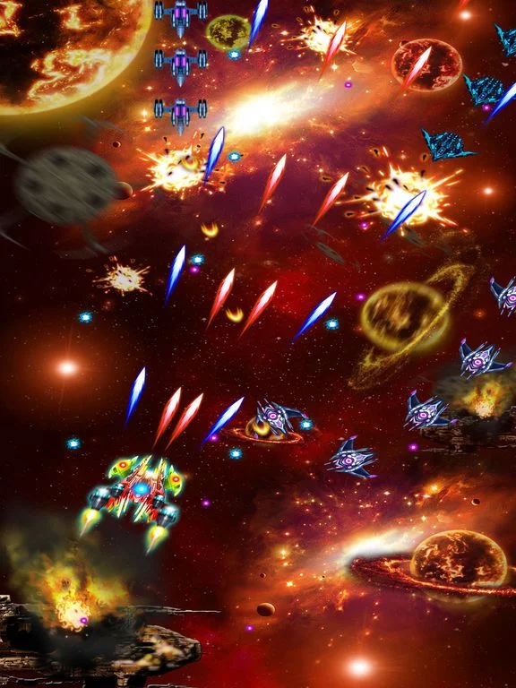 Изображение игры: Strike Fighters Galaxy Attack