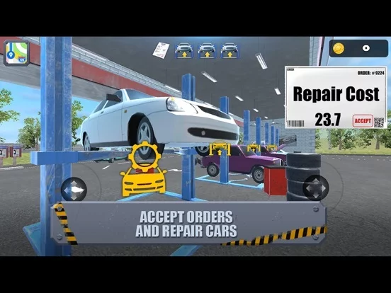 Изображение игры: Mechanic Service Station Sim