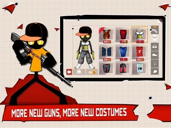 Изображение игры: Stickman Legends: Gun Shooting
