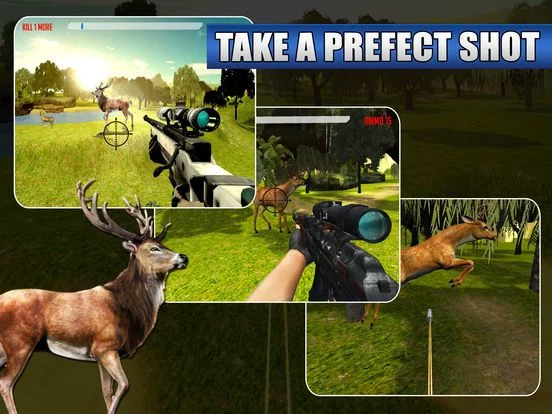 Изображение игры: 3D Deer Sniper Hunting Game 2017