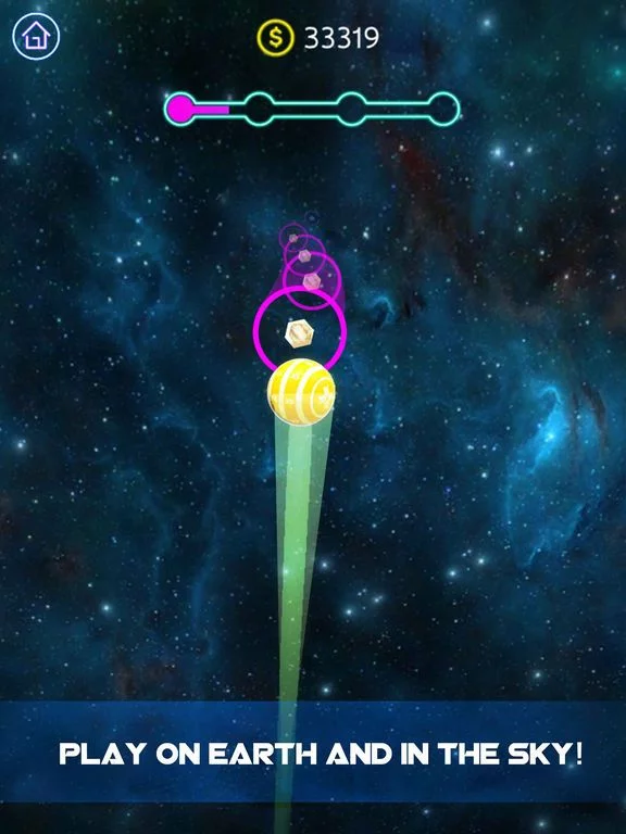 Изображение игры: Dancing Neon Ball: Rush Road