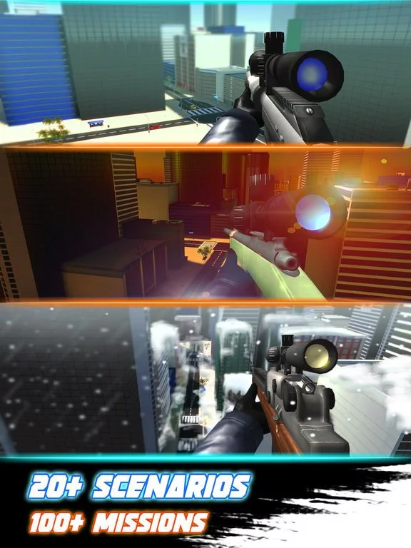 Изображение игры: Sniper 3D Silent Assassin: Gun Shooting Free Game