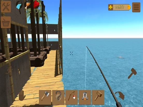 Изображение игры: Oceanborn: Survival on Raft