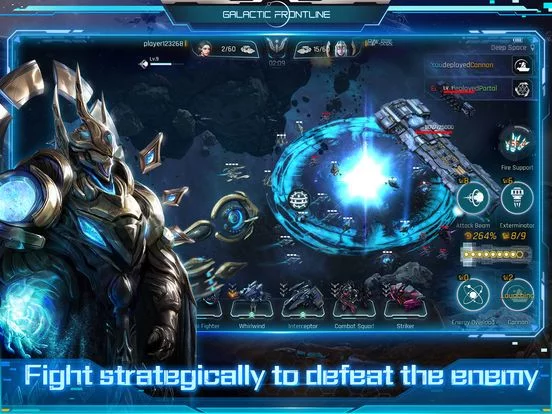 Изображение игры: Galactic Frontline